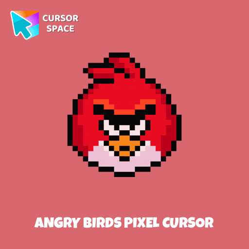 Angry Birds Pixel cursor arrow cursor